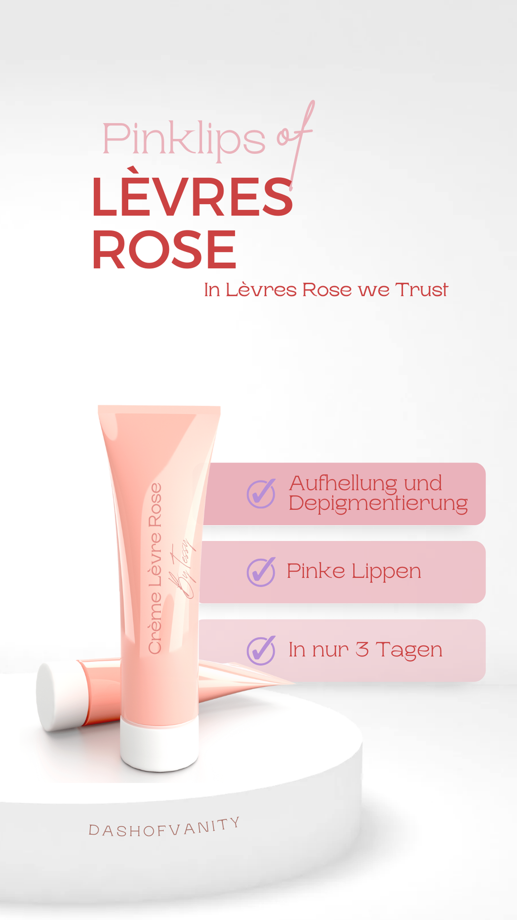 Lévres Rose - Lippen Aufhellungscreme