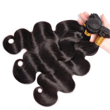 Lade das Bild in den Galerie-Viewer, Remy Brazilian Weave Human Hair Body Wave Natur Color Bundel
